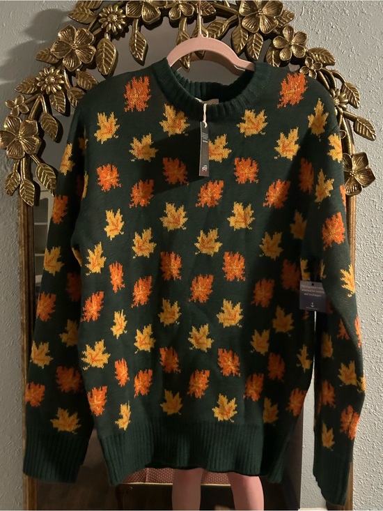 Kiel James Patrick Sweaters - Kiel James Patrick The Big Cozy Fall Leaf Sweater